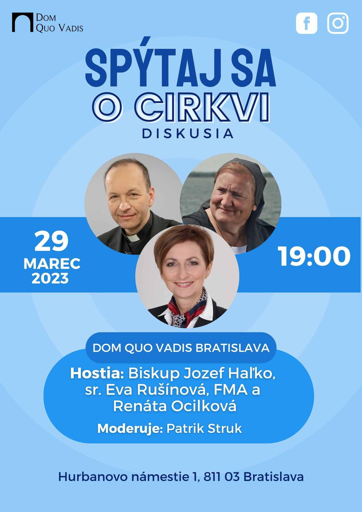 Bratislava, diskusia, Spytaj sa cirkvi