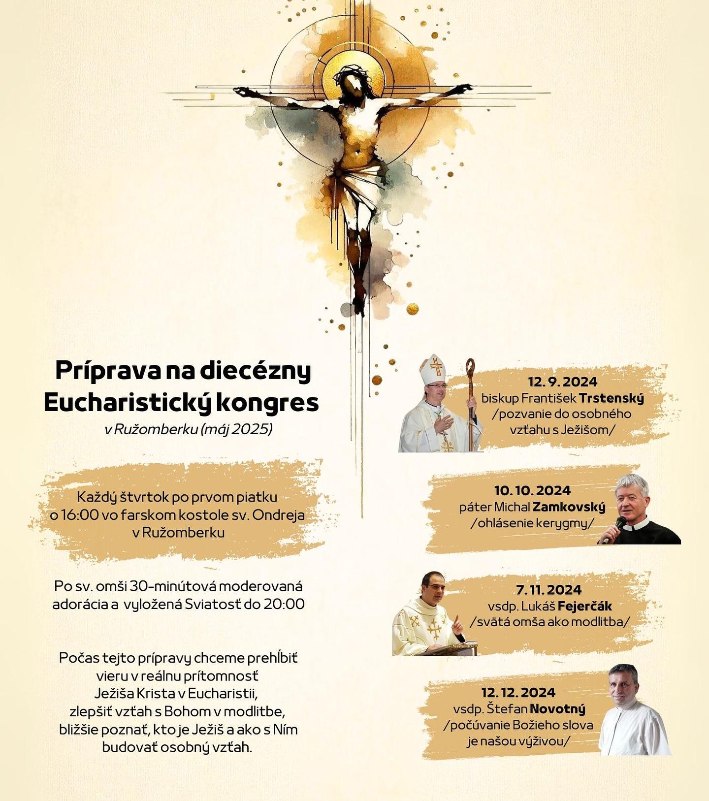 Ružomberok, eucharisticky, kongres, priprava