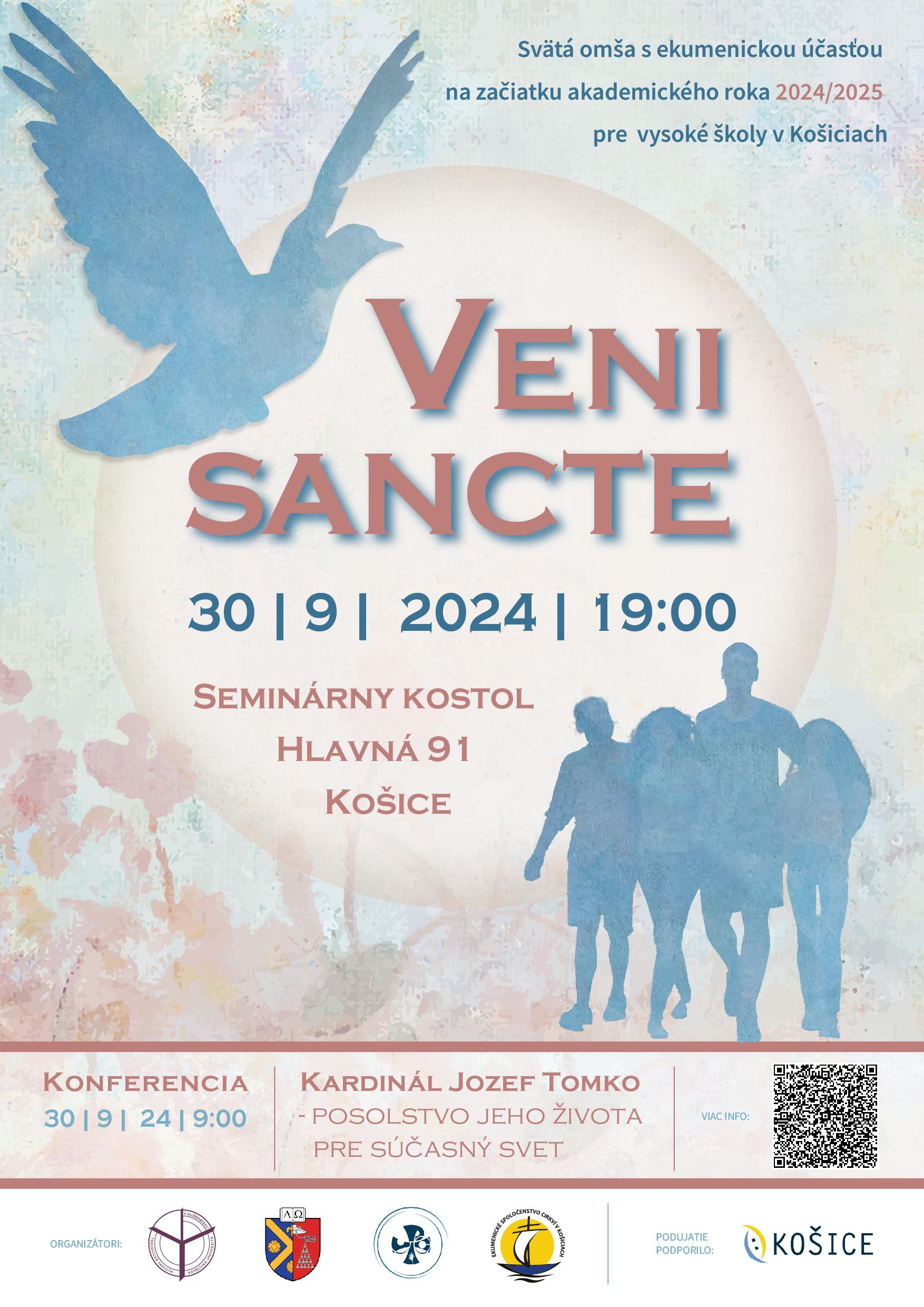 Kosice, Veni Sancte, plagat