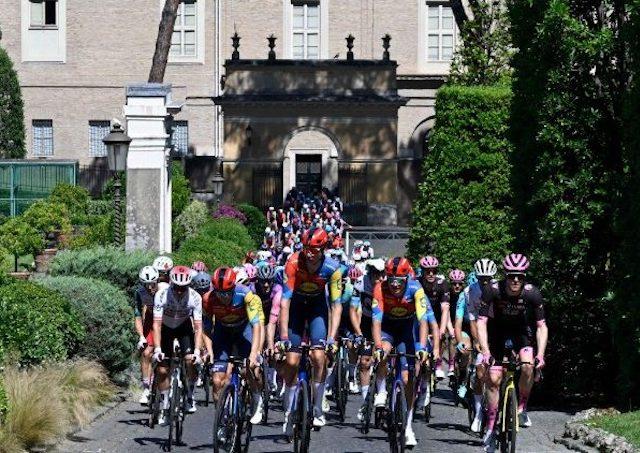 Vatikán, Giro, cyklisti