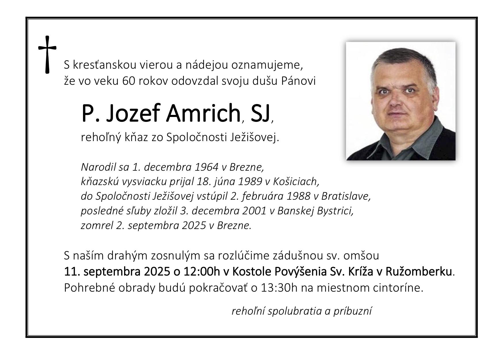 Parte, Jozef Amrich SJ.