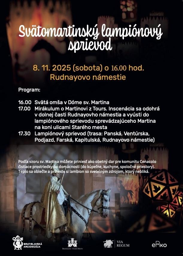 Plagat Martin 2025 sprievod