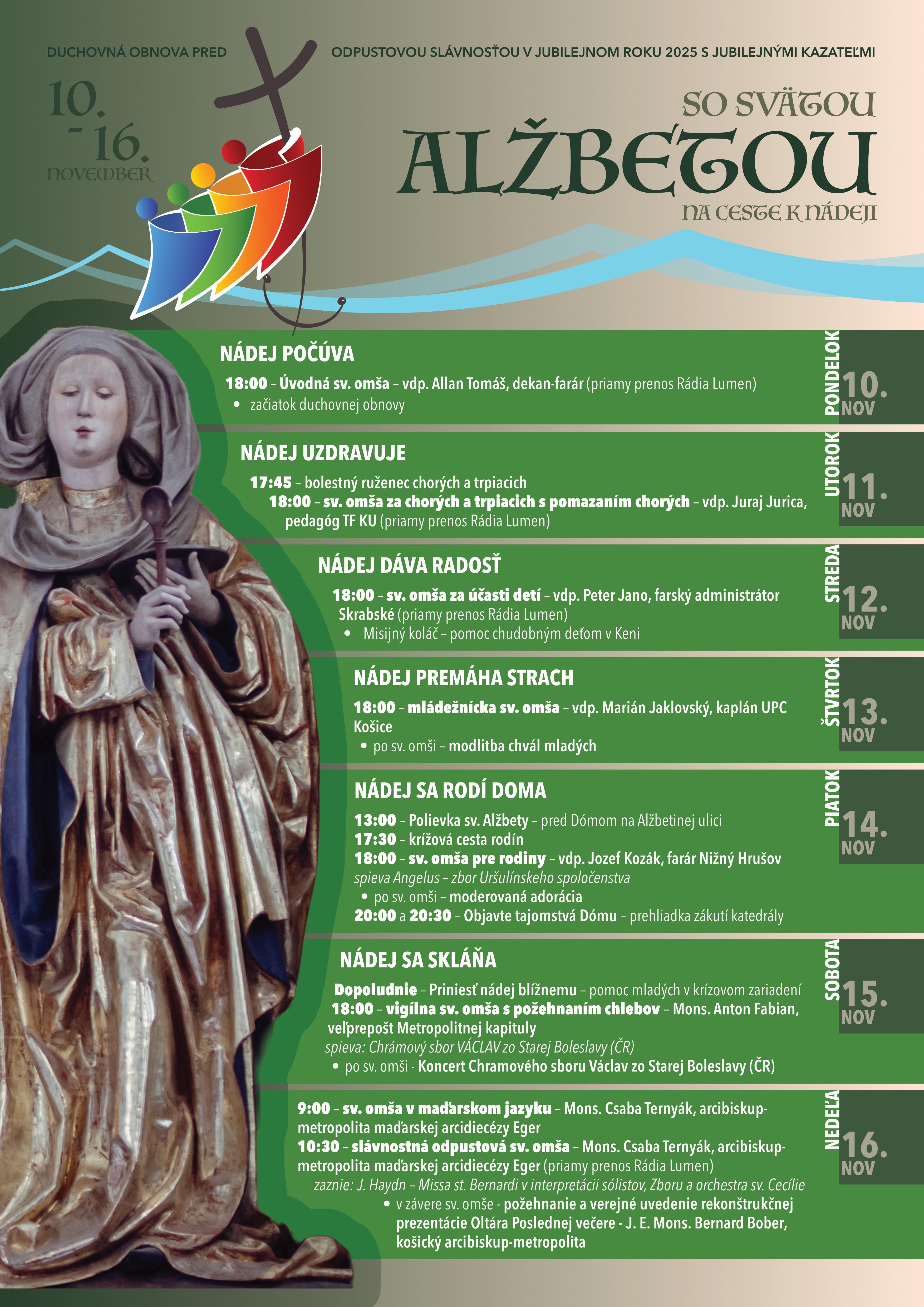 Kosice, obnova, Alzbeta, plagat