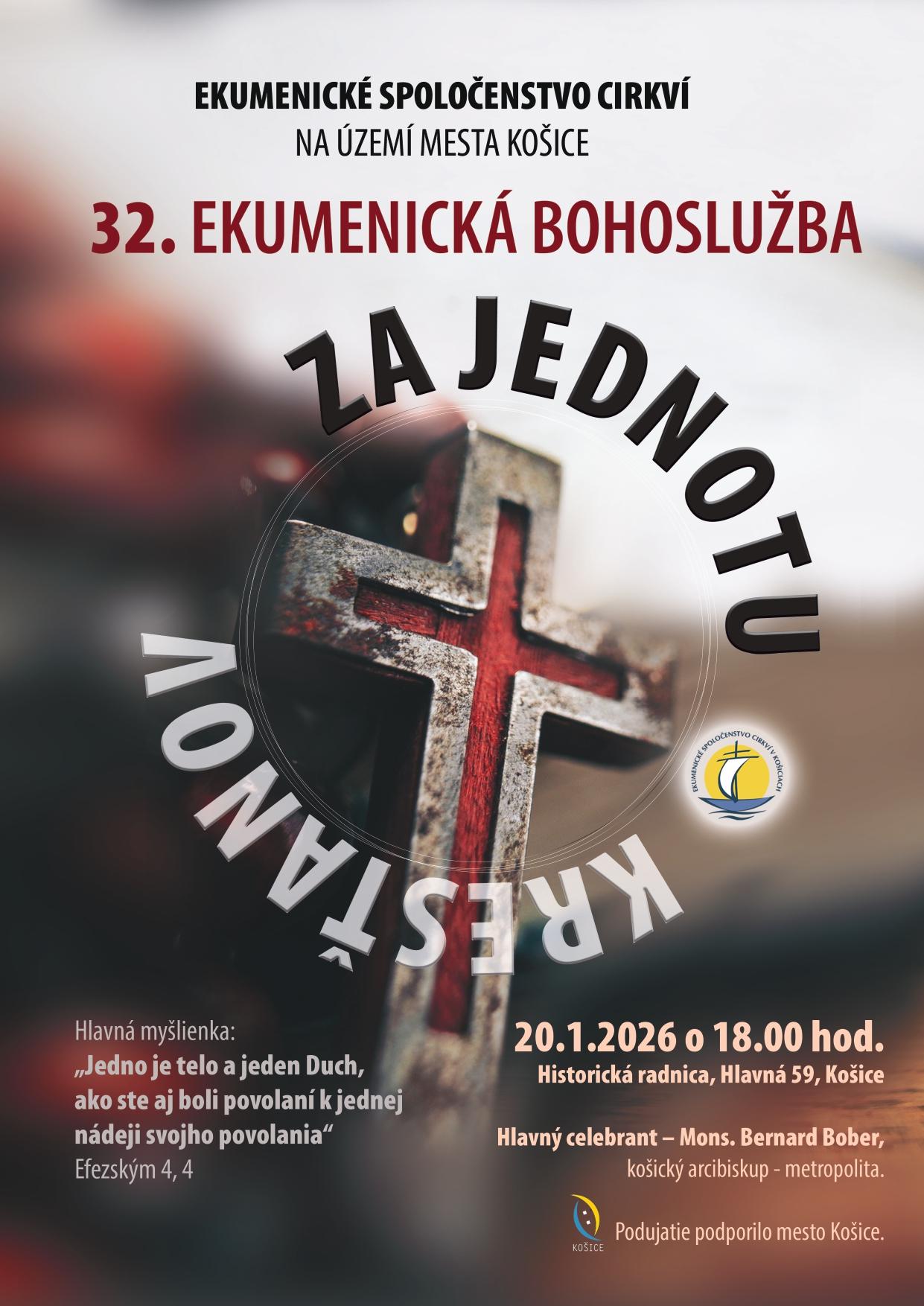 Košice, ekumena, plagat