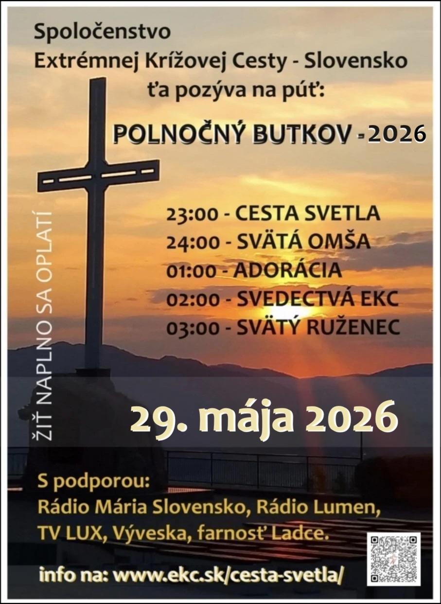 Extrémna Krížová Cesta, Butkov, plagát