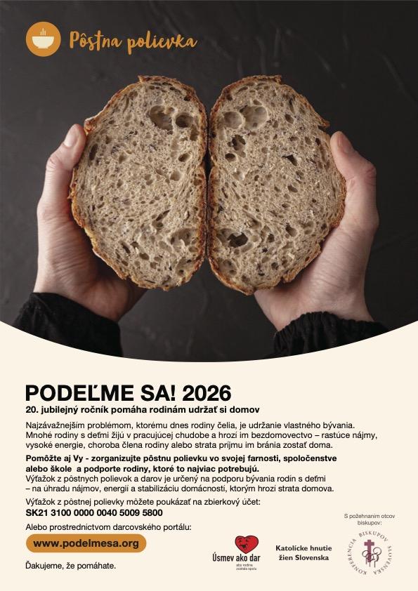Bratislava, Podelme sa, plagat, 2026