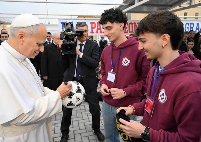 Rím, Lev XIV., farnosť, návšteva