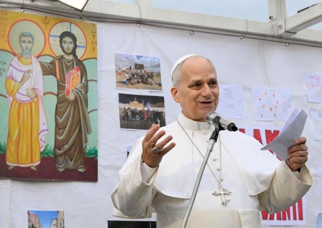 Rím, Lev XIV., farnosť, návšteva