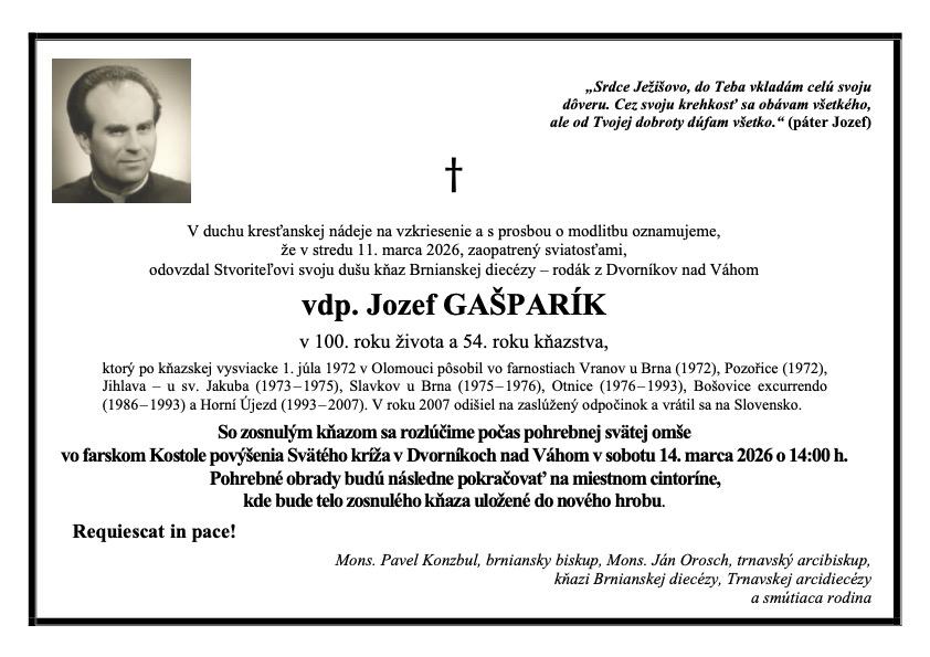 Parte, Jozef Gašparík