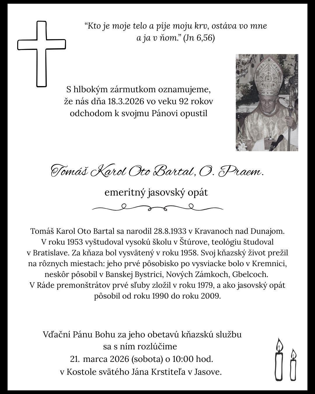 Parte, Karol Tomáš Bartal