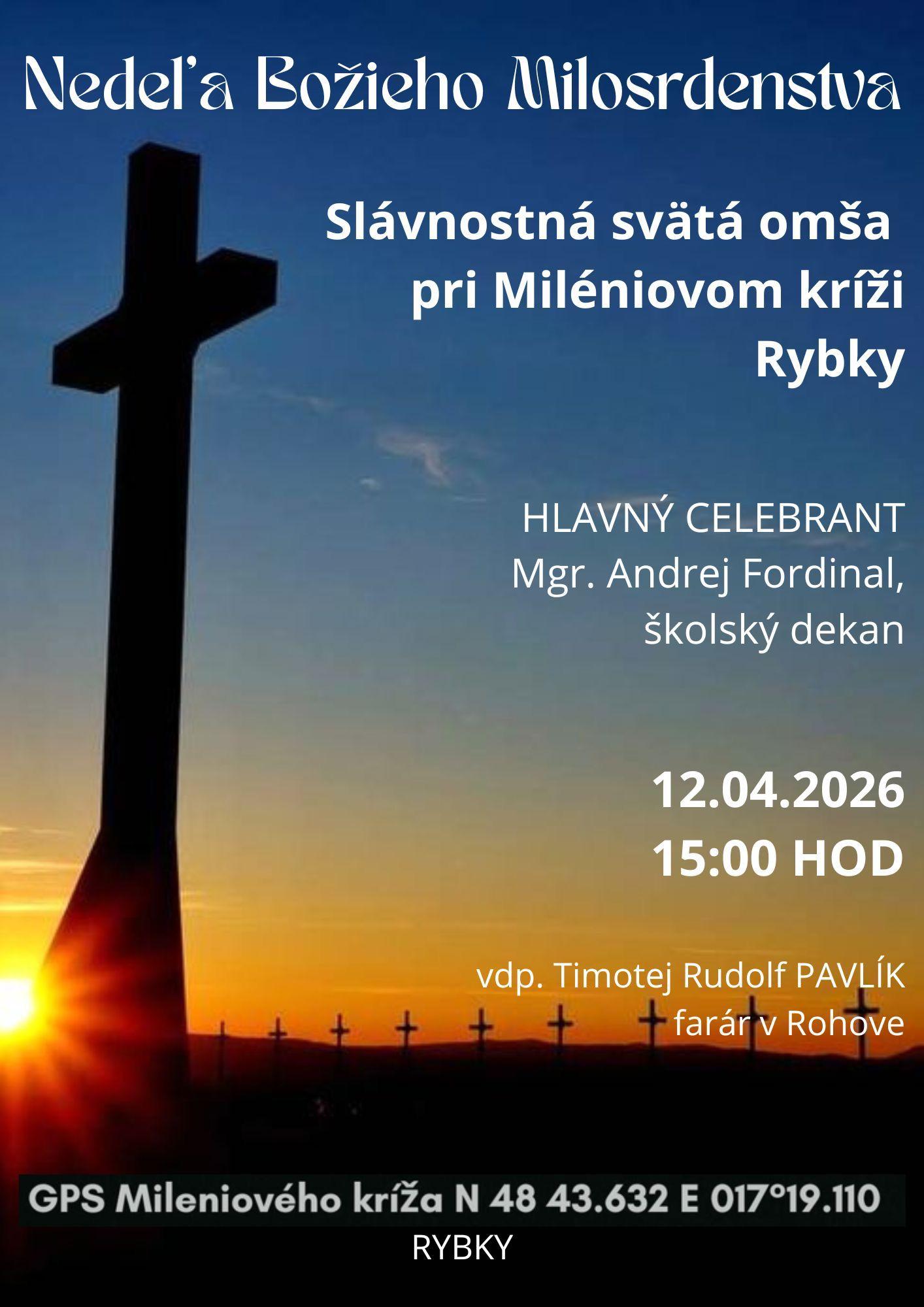Rybky, Božie milosrdenstvo, plagát