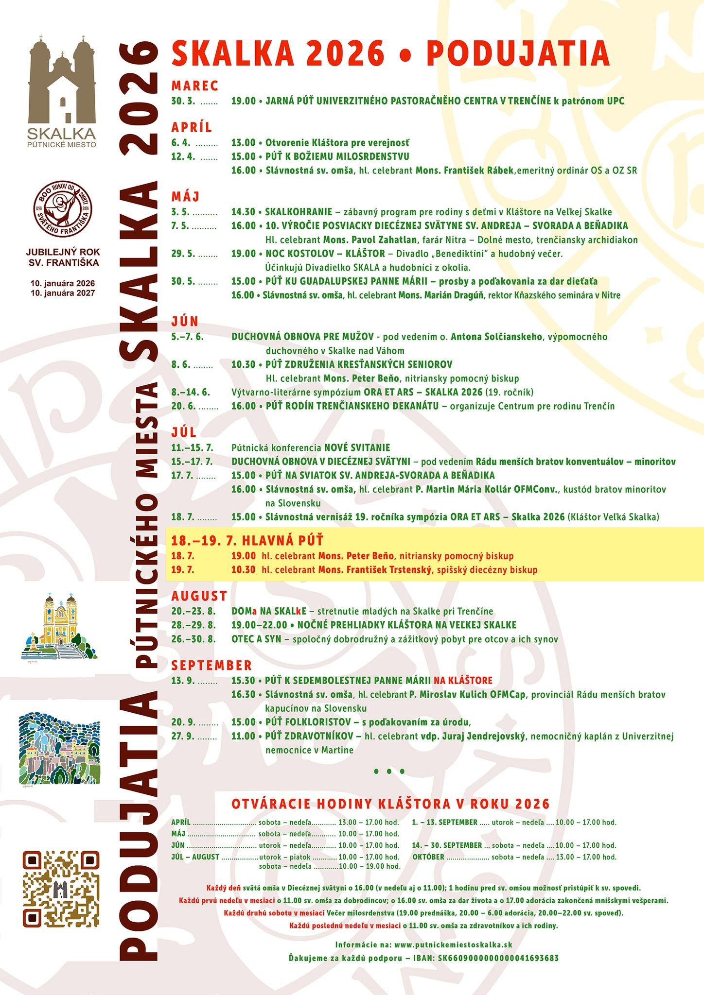 Skalka, Božie milosrdenstvo, plagát