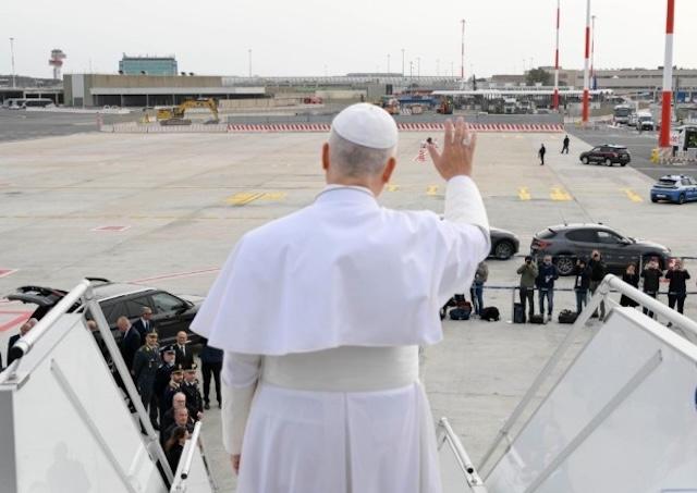 Rím, Lev XIV., lietadlo, cesta, Afrika