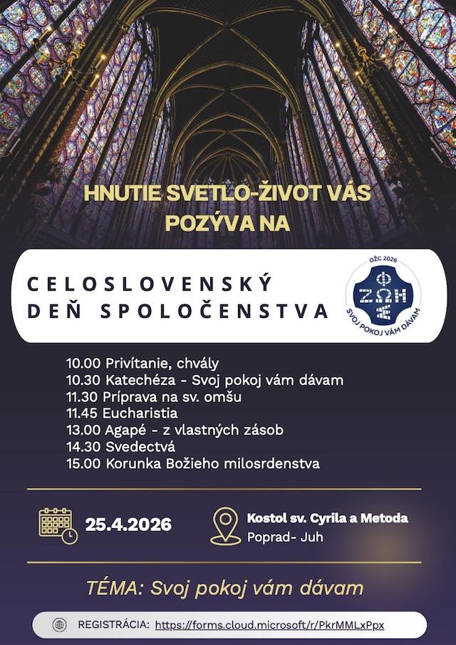 Poprad, svetlo, zivot, plagat