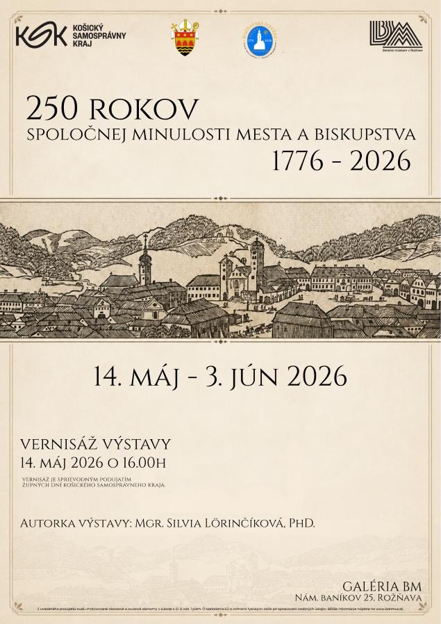 Rožňava, výstava, plagat