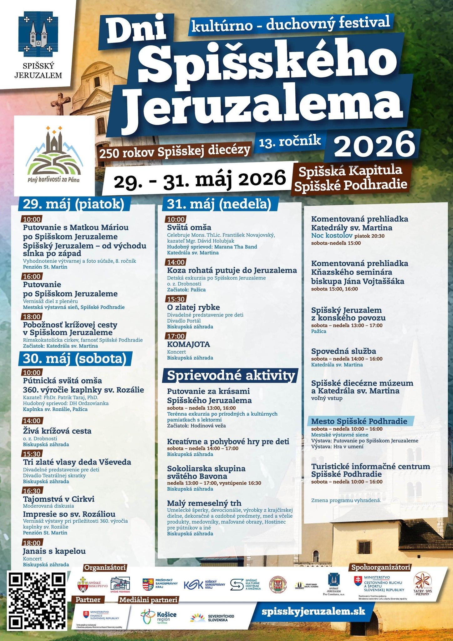 Spišská Kapitula, Spišský Jeruzalem, 2026, plagat