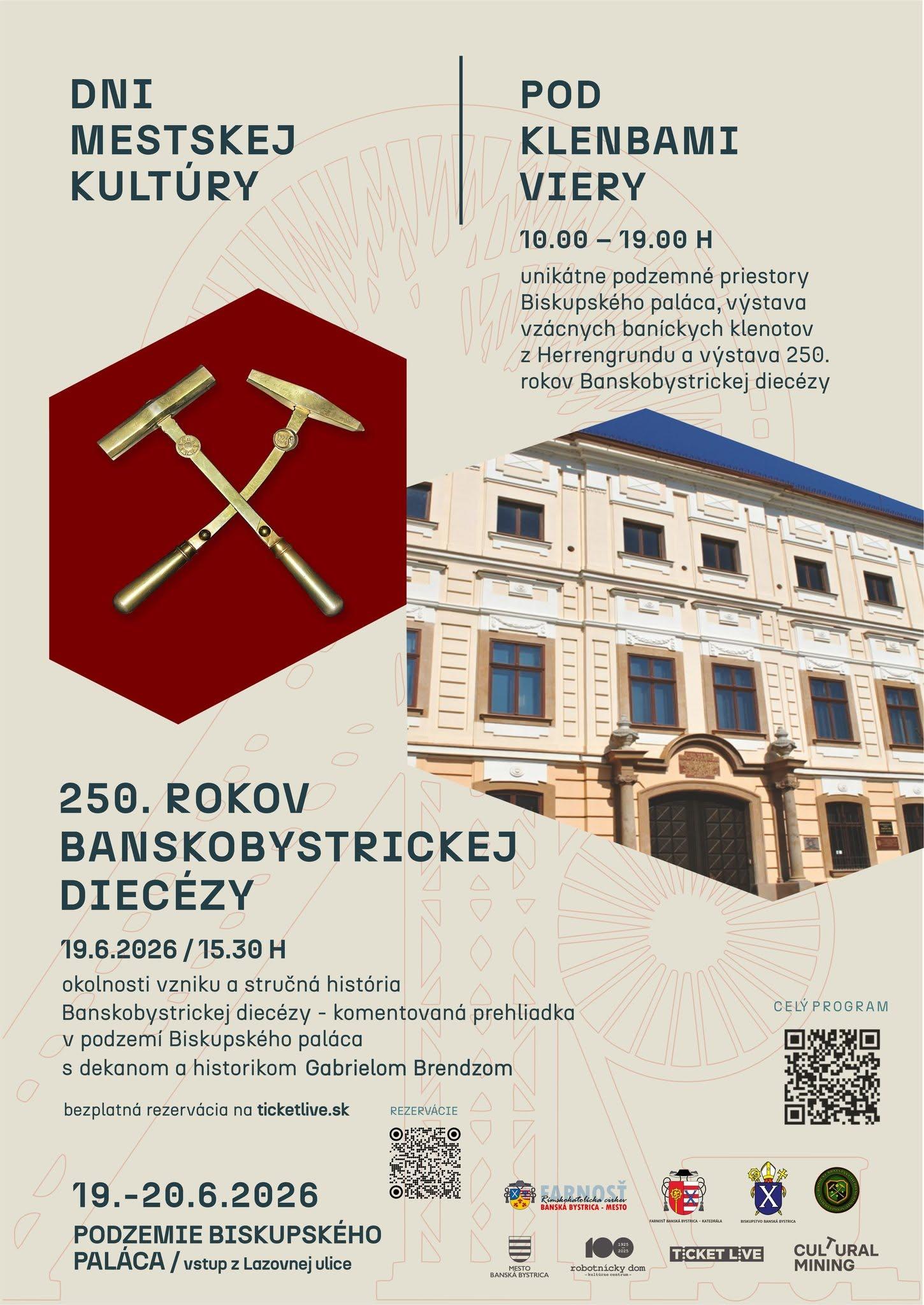 Banská Bystrica, vyrocie, plagat