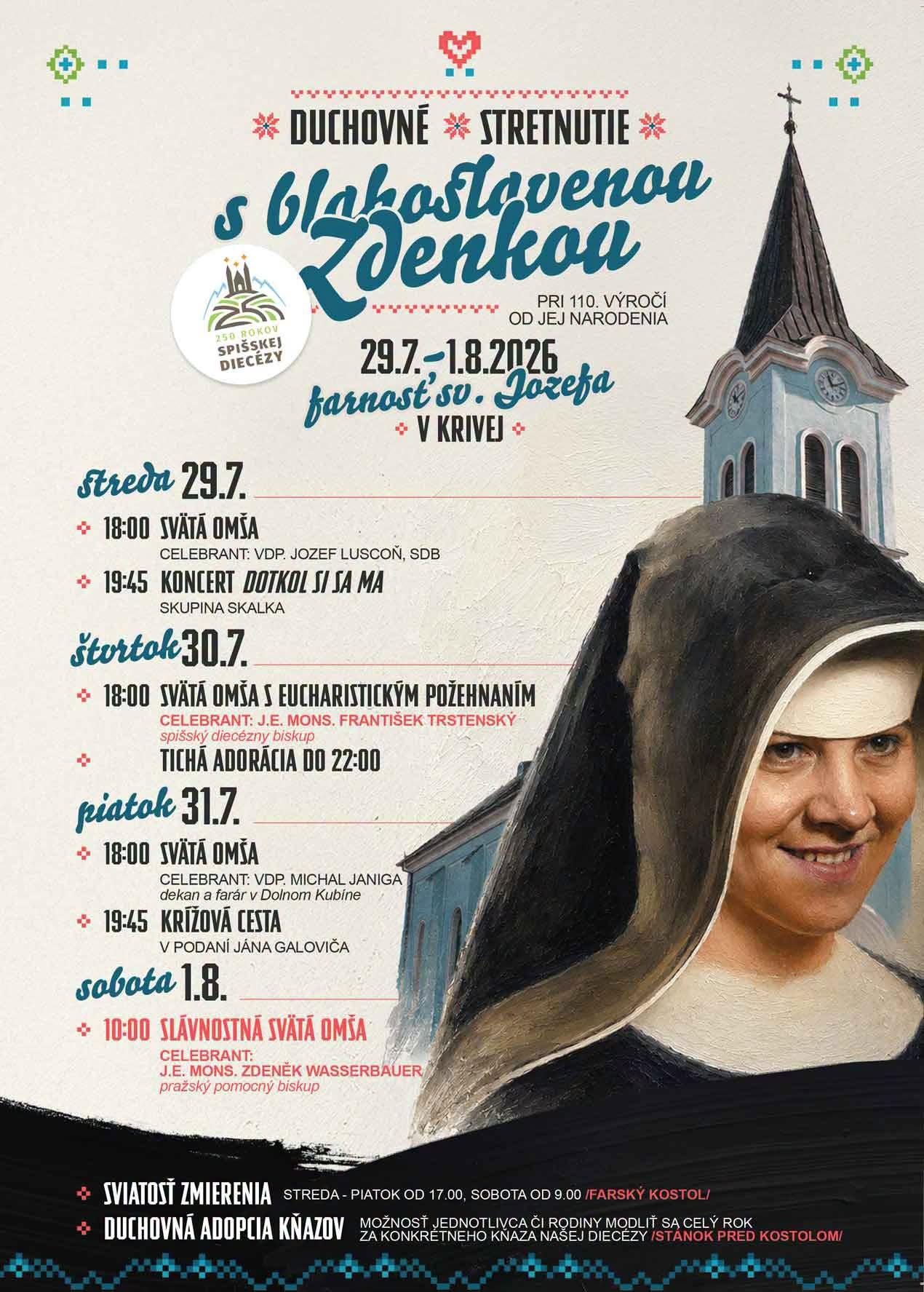Krivá, Zdenka, plagát