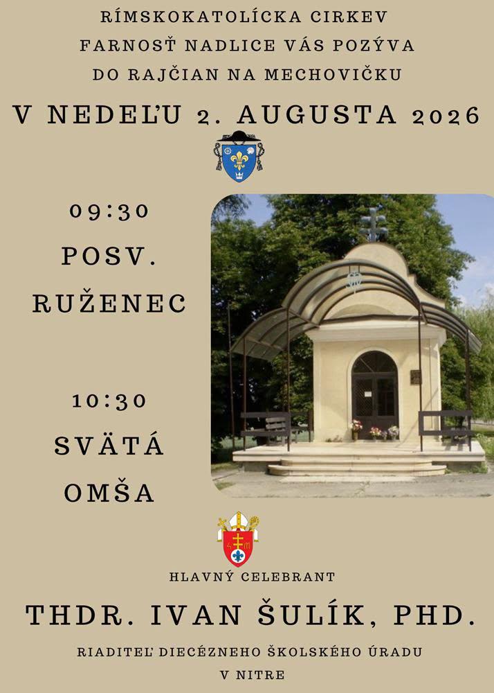 Nitra, put, Mechovicka, plagat, 2026