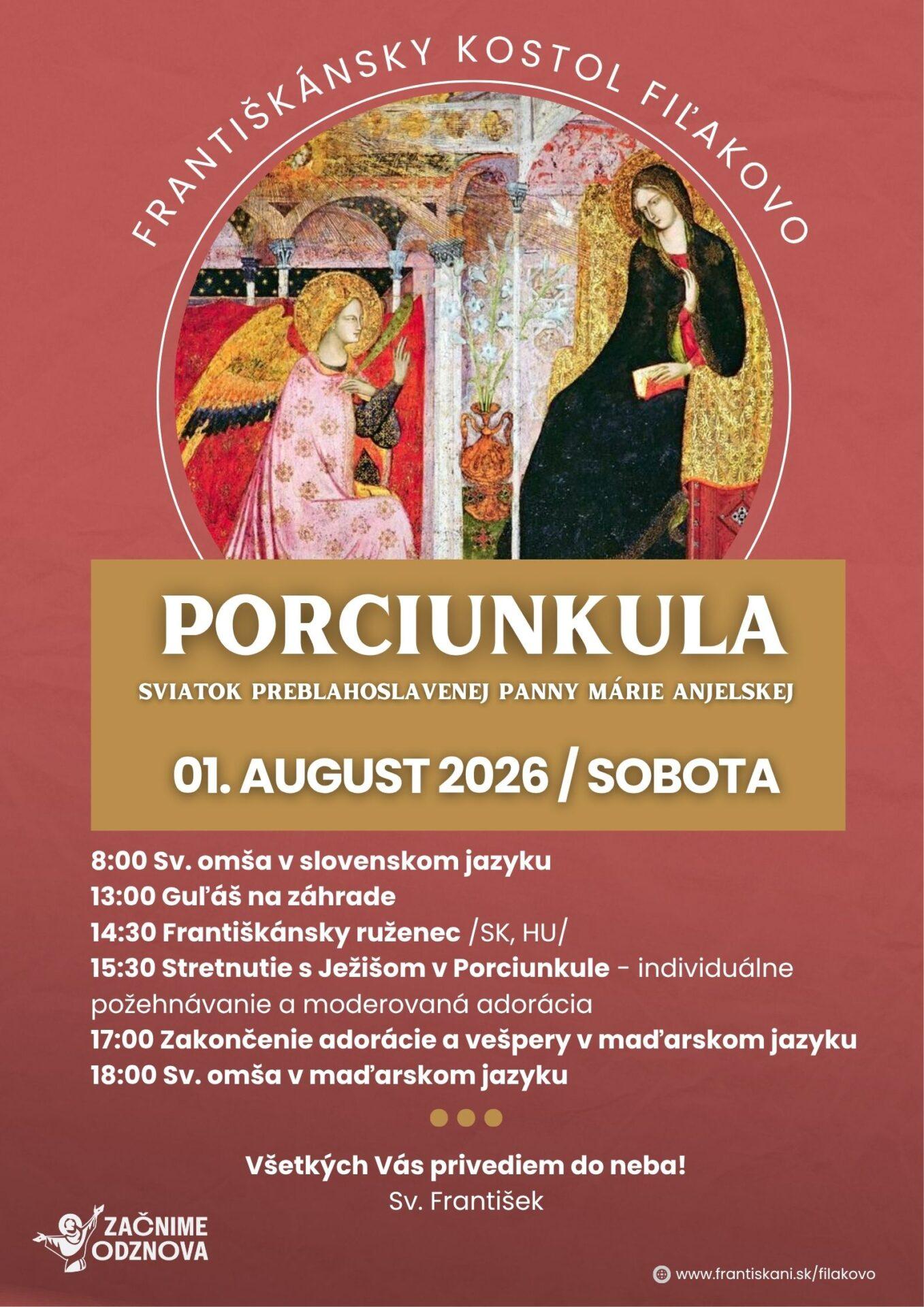 Fiľakovo,porciunkula