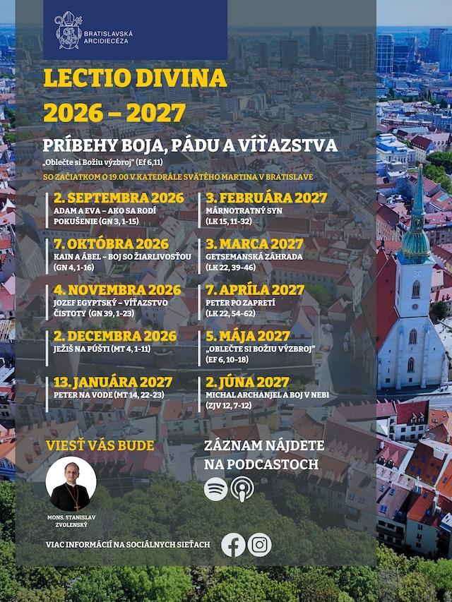 Bratislava, Lectio divina, 2026, plagat