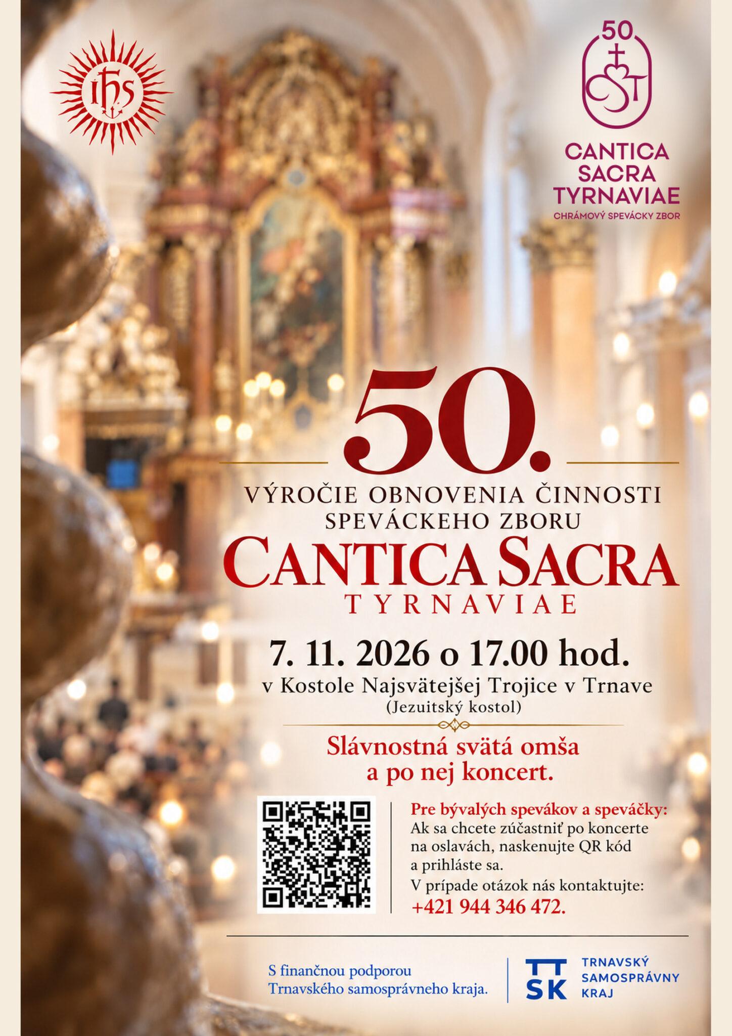 Trnava, koncert, zbor, plagat